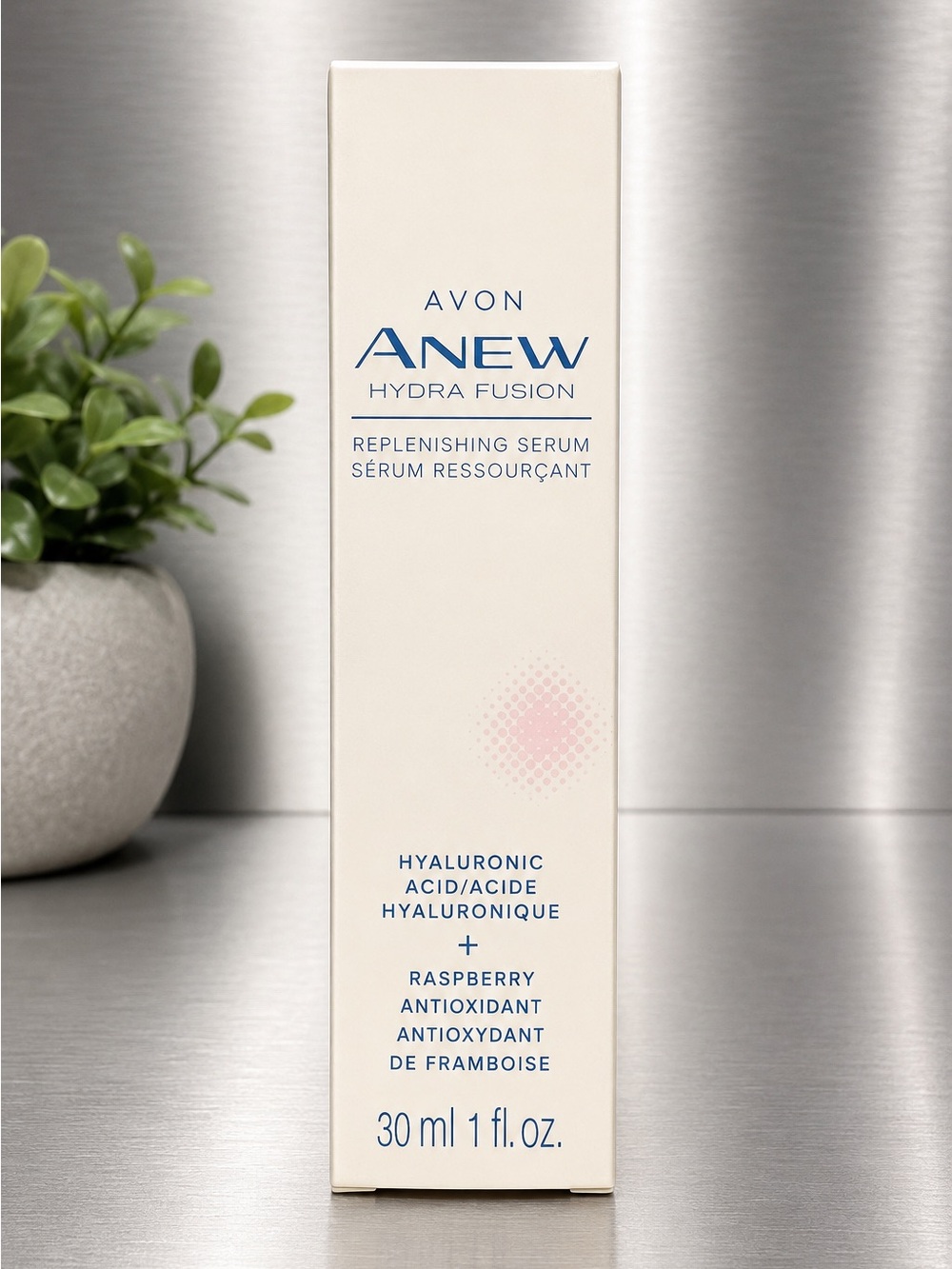 NEW Avon Anew Hydra Fusion Serum 1oz 💧 Hyaluronic Acid + Raspberry Antioxidant